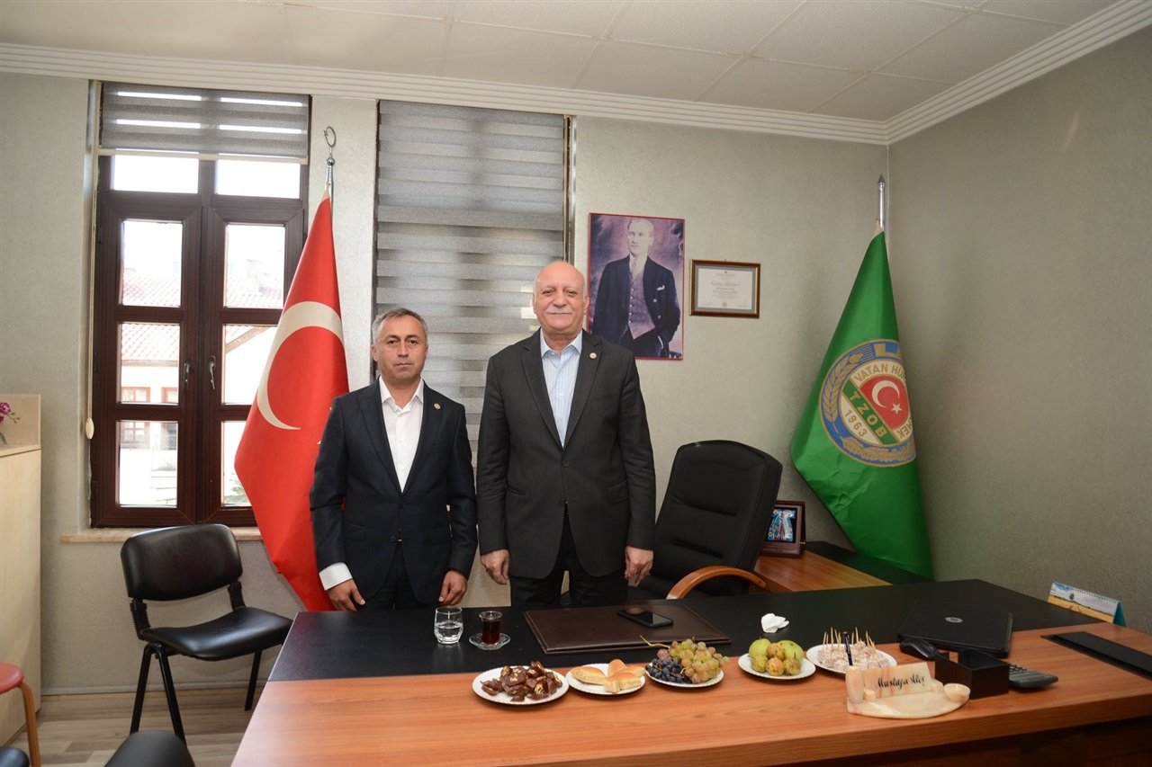 Sayın Şemsi BAYRAKTAR ve Ankara Oda Başkanlarımız odamızı ziyaret etti.